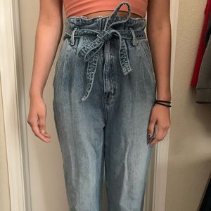 Paperbag jeans